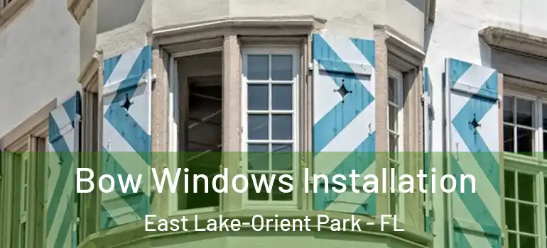  Bow Windows Installation East Lake-Orient Park - FL
